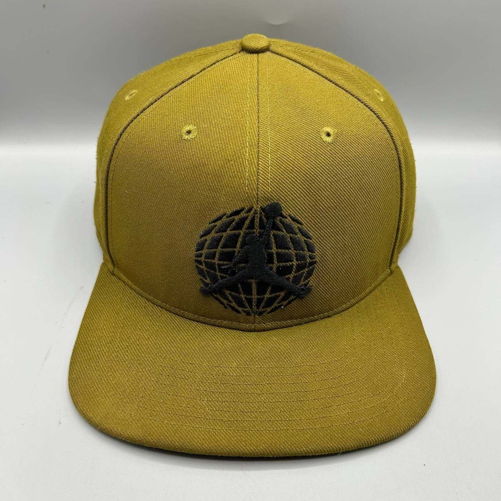 Air Jordan Retro 9 Hat Men Green Statue Collection Jumpman Snap Back Cap
